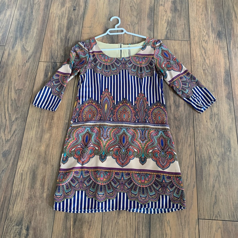 Colourful Mono B Shift Dress
